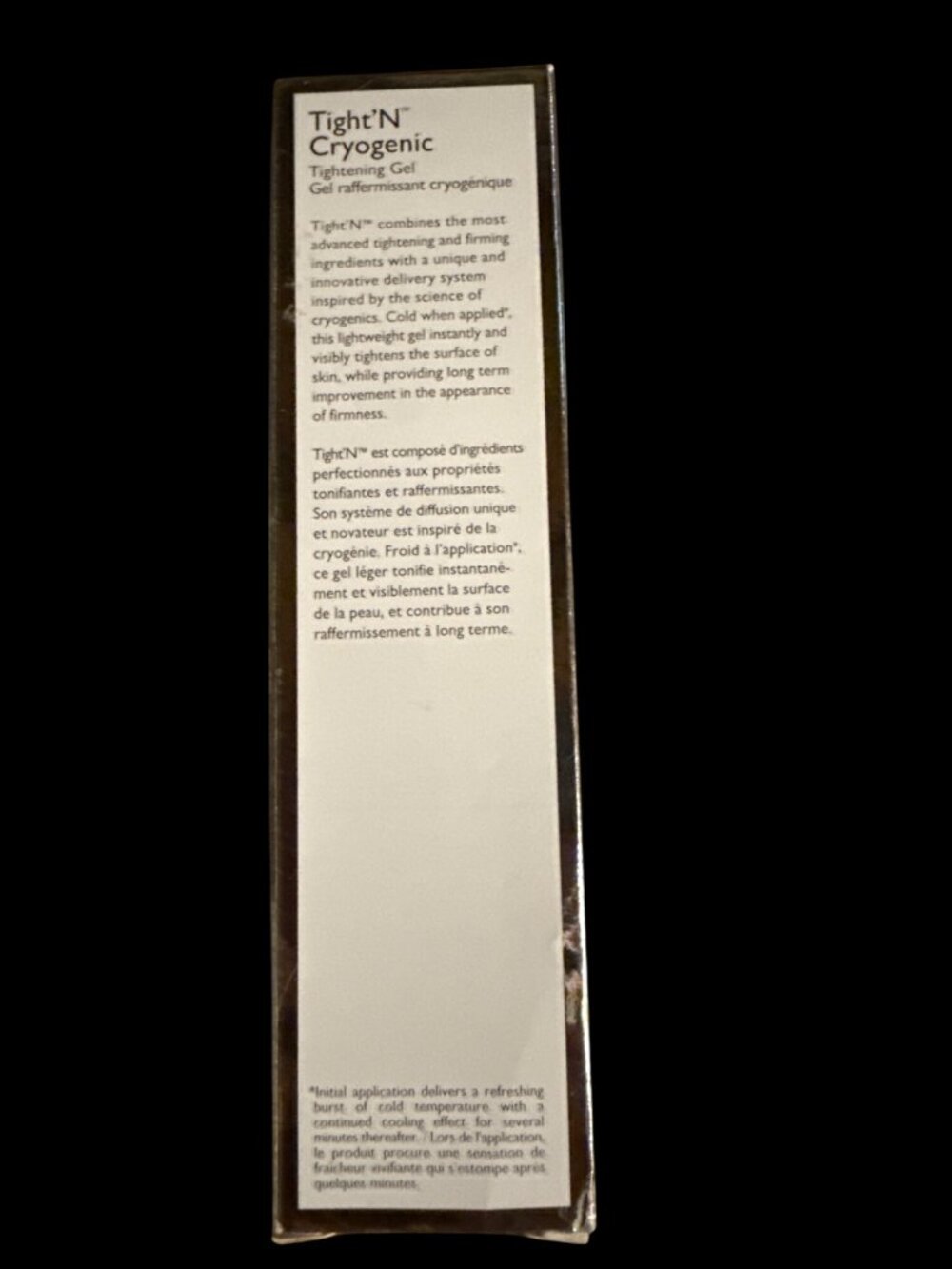 Kate Somerville Tight'N Cryogenic Tightening Gel 3.75 oz./ 111 mL New in Box - Picture 3 of 3